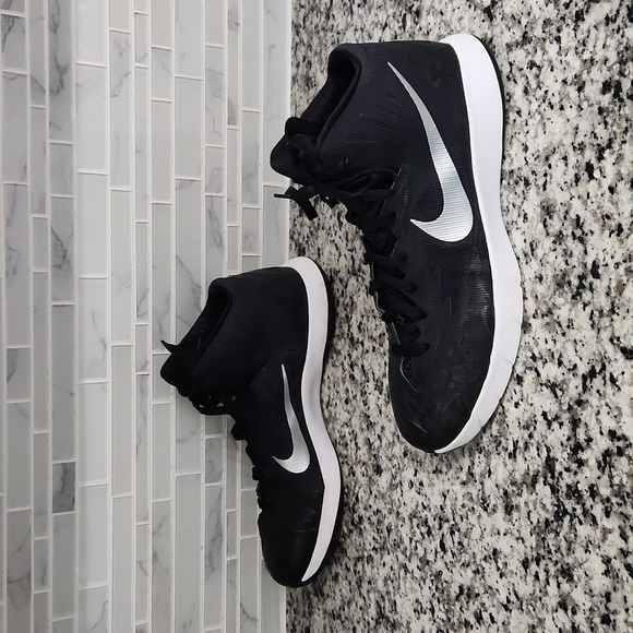 Black & Silver Nike Lunar Hyperquickness Basketball Shoes 13 sneakers 652775-001 - Picture 5 of 6